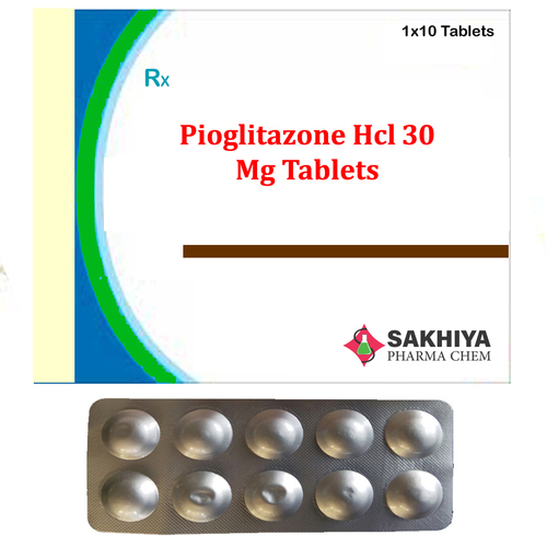 Pioglitazone Hcl 30mg Tablets