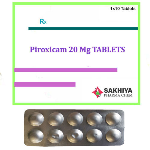 Piroxicam 20mg Tablets