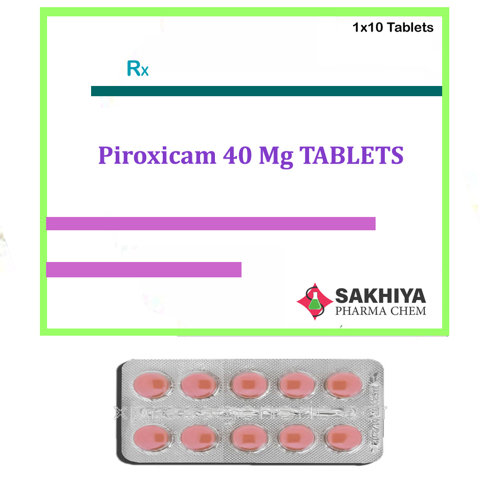 Piroxicam 40mg Tablets