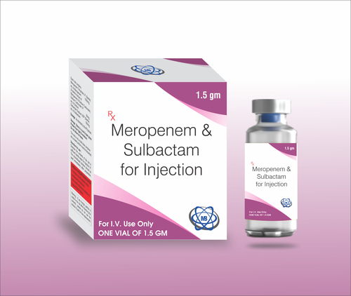 Meropenem+Sulbactam For Injection 1.5gm