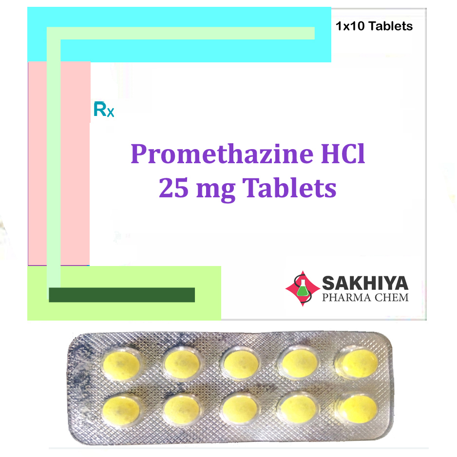 Promethazine Hcl 25mg Tablets