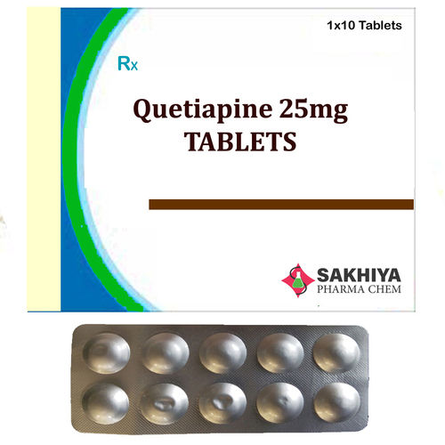 Quetiapine 25mg Tablets