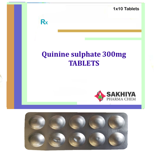 Quinine sulphate 300mg Tablets