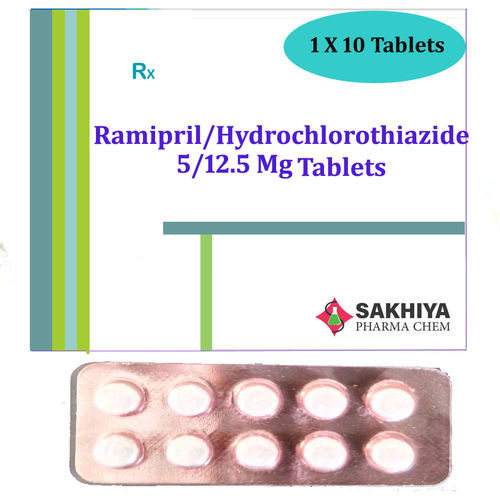 Ramipril 5mg + Hydrochlorothiazide 12.5mg Tablets