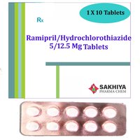 Ramipril 5mg + Hydrochlorothiazide 12.5mg Tablets