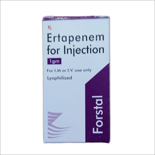 Ertapenem For Injection - Comprehensive Cancer Treatment Solution | General Medicine, Doctor Prescribed Dosage, All-Age Suitable, Storage in Dry Place