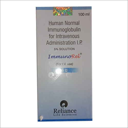 Human Normal Immunoglobulin Solution for Infusion - 5gm Pack, Anti-Cancer Support, Immune System Fortification, Doctor's Dosage Guidance