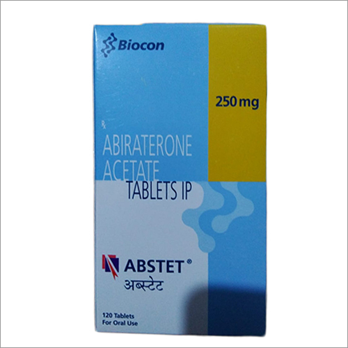 Abstet Tablet - 250 MG Abiraterone Acetate , Cancer Management for Prostate Gland, Doctor Prescribed, General Medicine, Suitable for All, Store in Dry Place