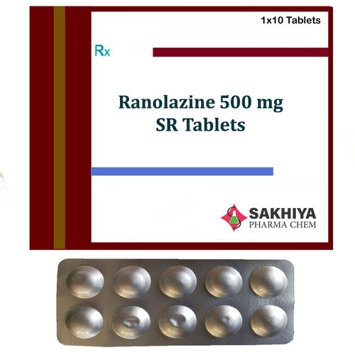 Ranolazine 500mg SR Tablets