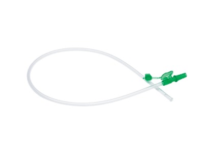 Sea Green Flower Tip Suction Catheter