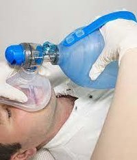 Manual Resuscitator - 100% Silicone, Oval Shape | Autoclavable, Reusable Kit With Kink Resistant Tubing, Pressure Limiting Valve, 360â° Swivel Joint, And Sterilized Silicone Mask