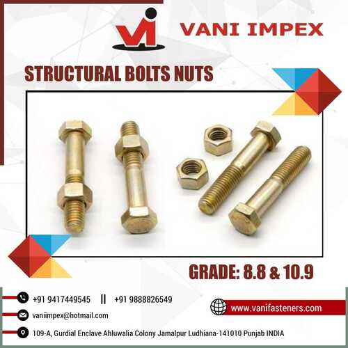 Structural Bolt Nuts And Washers Grade 8.8/10.9