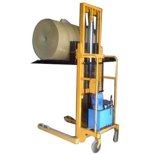 Electric paper reel stacker