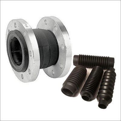 Black Industrial Rubber Bellows