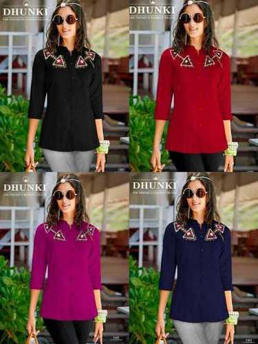 Dhunki ladies Designer Tops