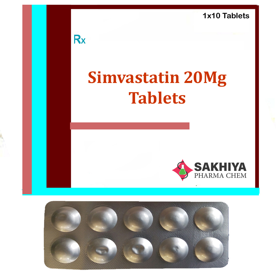 Simvastatin 20mg Tablets