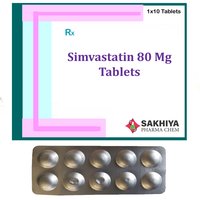 Simvastatin 80mg Tablets