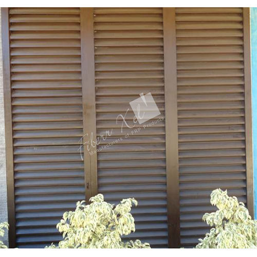 Wooden Fixed FRP Louvers