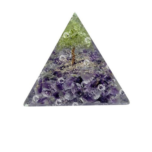 Stone Orgonite Pyramid Grade: Semi Precious Grade