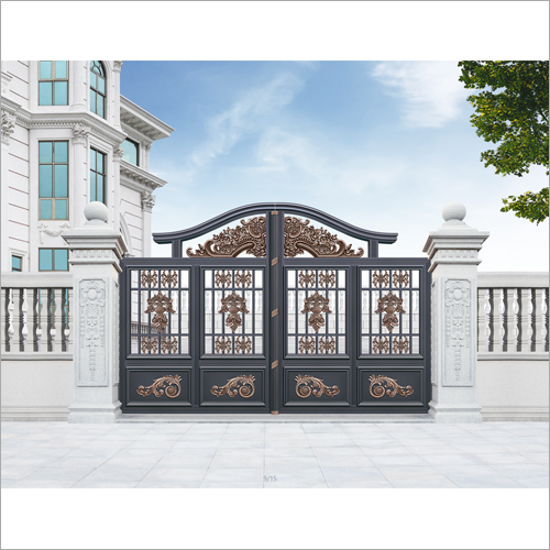 Black Aluminum Driveway Gates