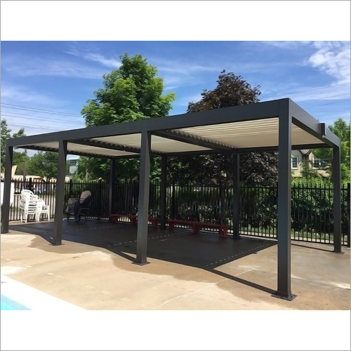 Modern Aluminium Pergola With Roof