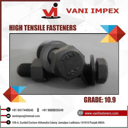 Imported High Tensile Hex Bolts Grade 8.8