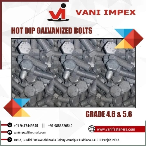 Vani Hdg Bolt Grade 4.6