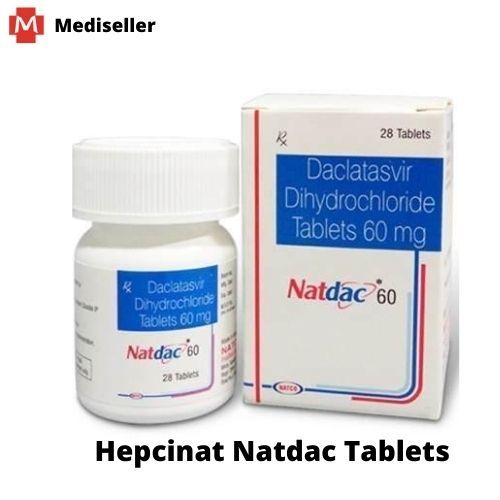 Hepcinat Natdac Tablets Ingredients: Sofosbuvir 400 And Daclatasvir 60 Mg