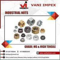 Industrial Nuts - High-Grade Steel, Various Sizes Available | Corrosion-Resistant, Durable and Reliable Performance