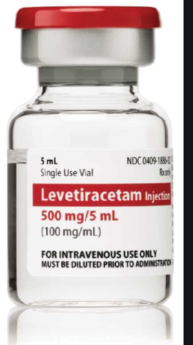 LEVETIRACETAM 500MG /5ML INJECTION