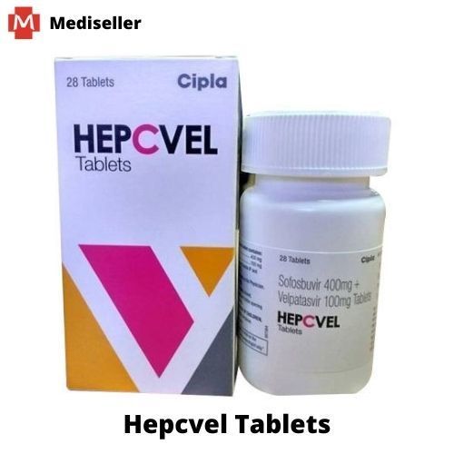 Hepcvel Tablet Ingredients: Sofosbuvir (400mg) + Velpatasvir (100mg)