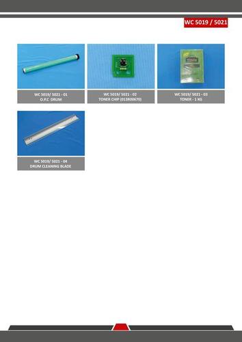 Xerox WC 5019 / 5021 Spare Parts