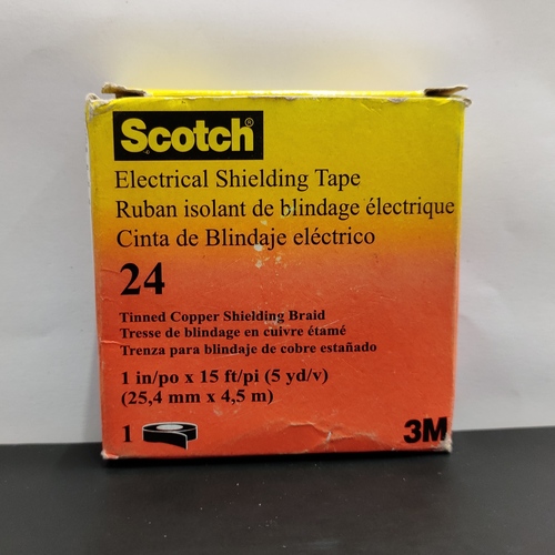 3M Scotch 24 Electrical Shielding Tape Length: 4.5  Meter (M)