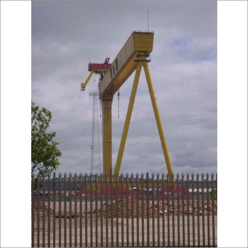 I Beam Single Girder Gantry Crane