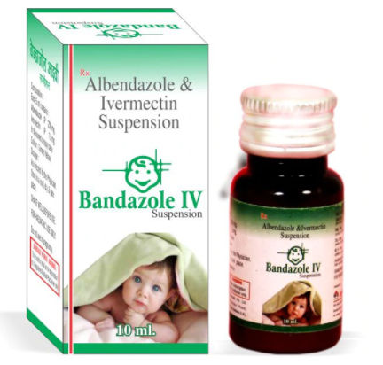 Albendazole 200mg & Ivermectin 3mg Suspension