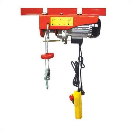 Mini Electric Hoist - Durable Steel Build | Efficient Lifting Mechanism, Compact Design, Versatile Use