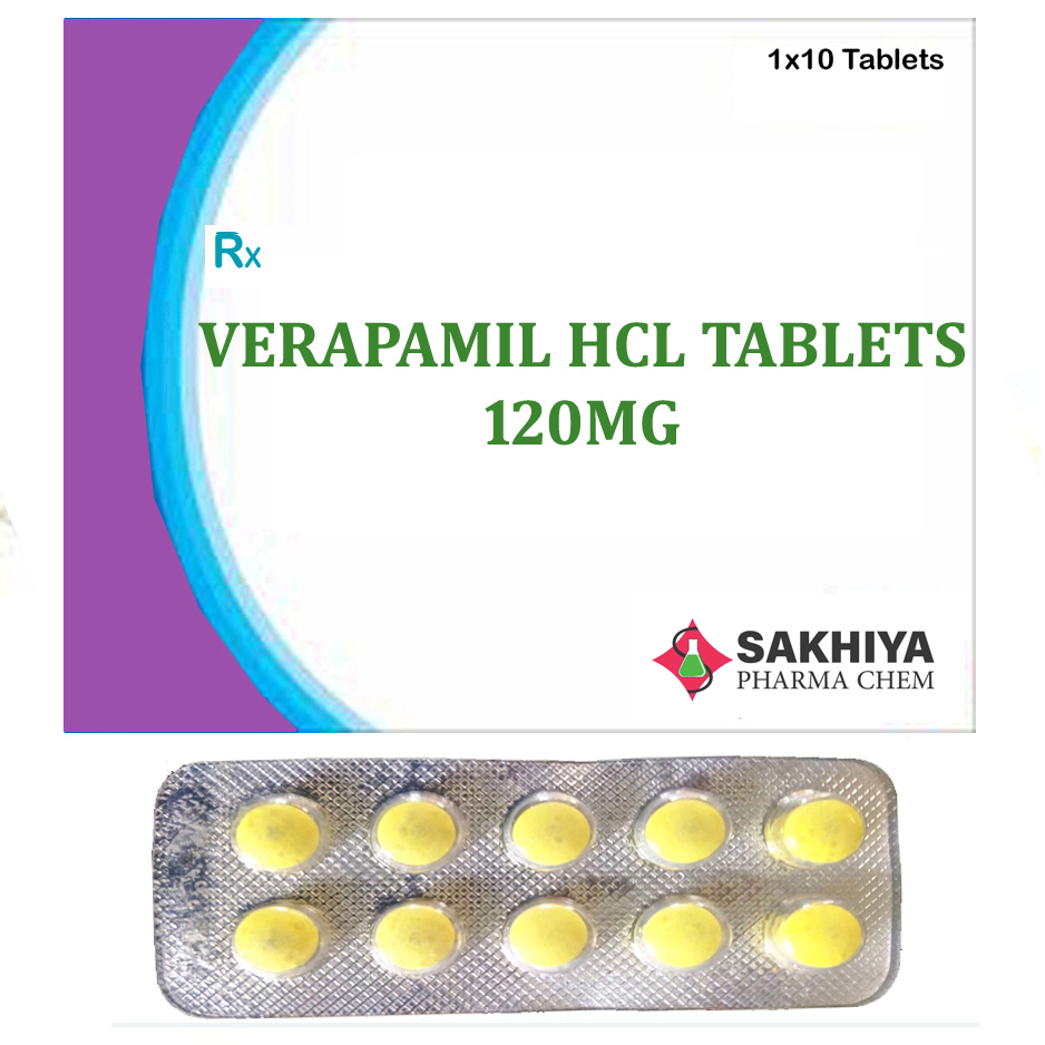 Verapamil Hcl 120mg Tablets