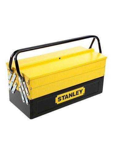 Yellow & Black Stanley 5 Tray Metal Box -1-94-738