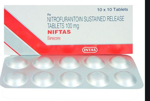 Nitrofurantoin 100mg Sustain Release Tablets