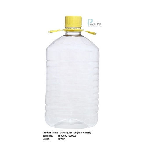 Transparent Plastic Dishwash Bottles