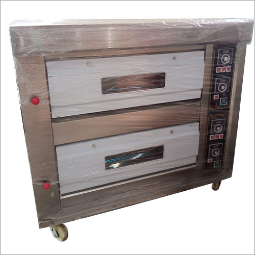 Mild Steel Double Deck Oven