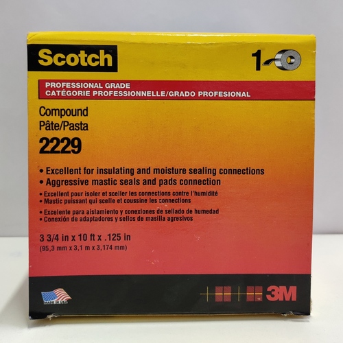 3m Scotch-seal 2229 Mastic Tape Compound 25.4mm X 3m