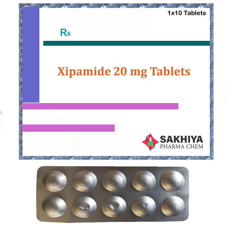 Xipamide 20 mg Tablets