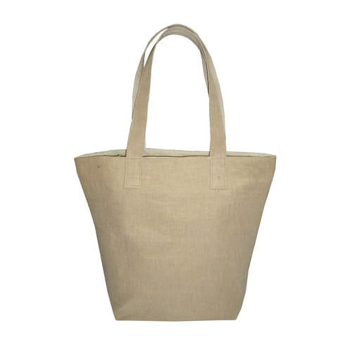 Natural Juco Reversible Cotton Tote Bag