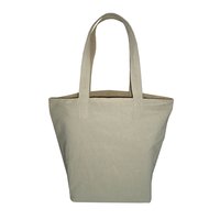 Natural Juco Reversible Cotton Tote Bag