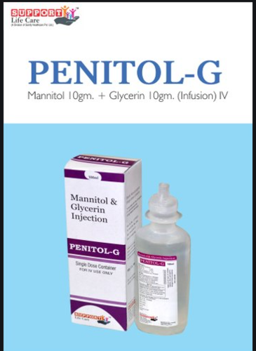 Mannitol 10% W/v & Glycerin 10% W/v (Iv Infusion As Diuretics)