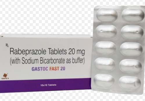 Rabeprazole Sodium Ip Eq. To Rabeprazole 20mg (With Sodium Bicarbonate As Buffer) Tablets By NAVPAD IMPEX