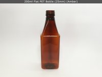 200ml Flat PET Bottle