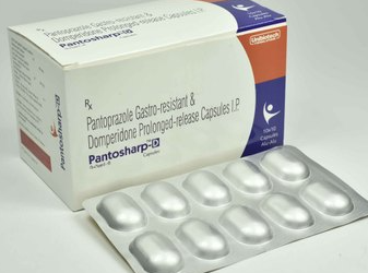 Pantoprazole 40mg & Domperidone 30mg Capsules