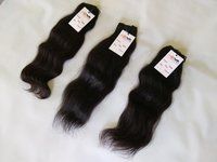 Indian Best Virgin Unprocessed Mink Raw Hair Wavy Machine Made Double Wefted Bundles